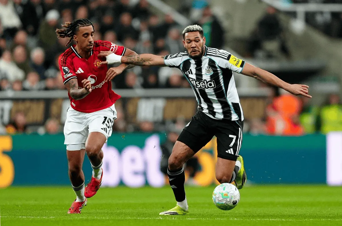 狗子28app下载-乔林顿对阵曼联赢得对抗、夺回球权等数据均为纽卡队内最佳