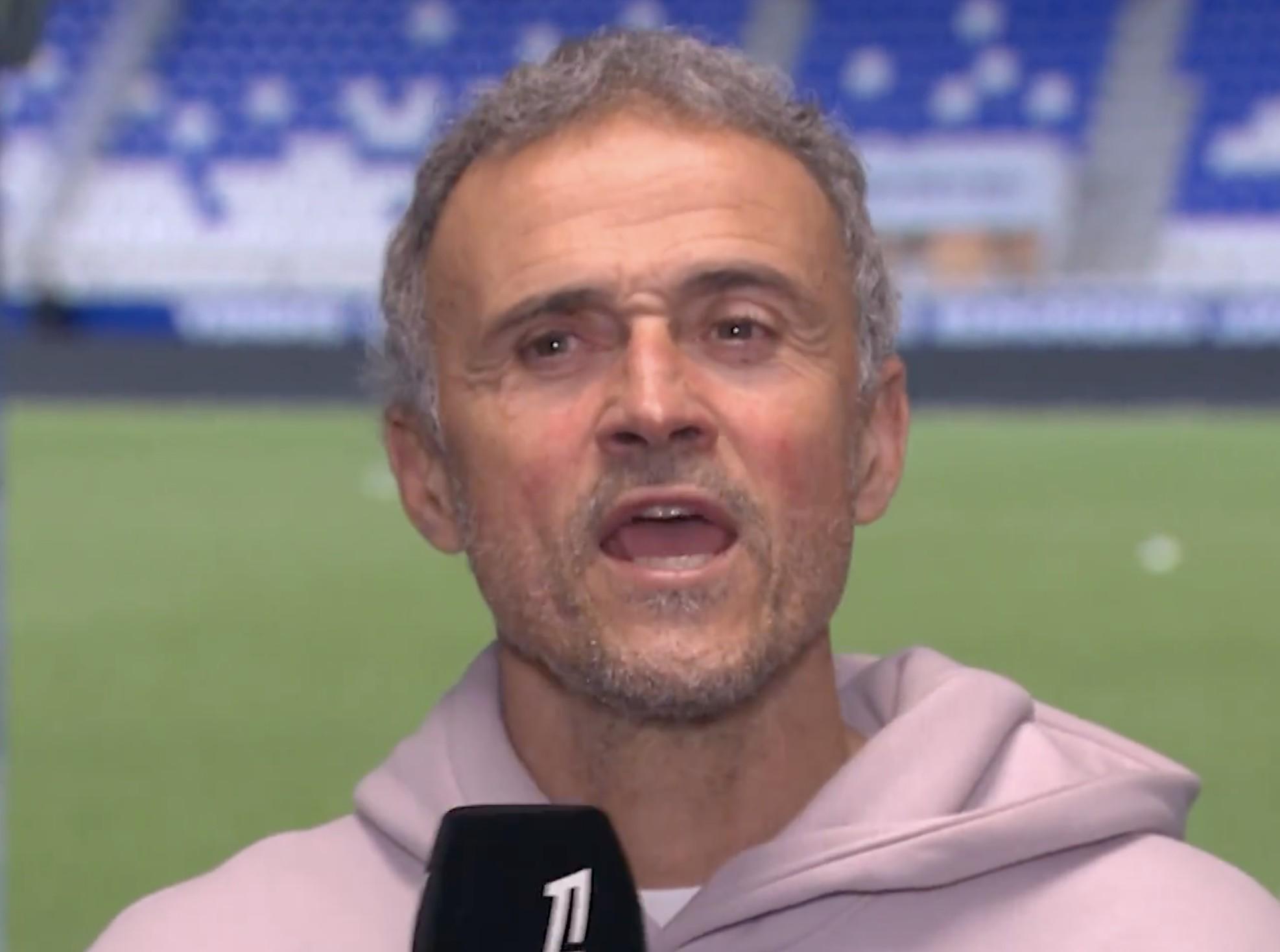 狗子28官网-恩里克：巴尔科拉的进球让我们解脱；维蒂尼亚是世界前二中场